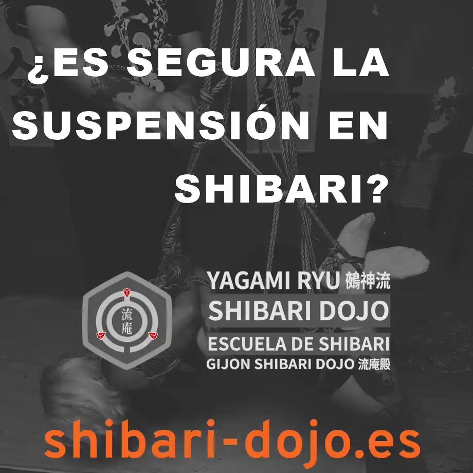 ¿Es segura la práctica de la suspensión en shibari?